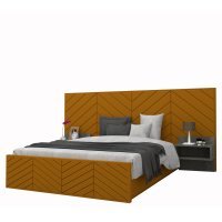 Pat Tapitat LUXURY 180 fara noptiere, Kronos 01